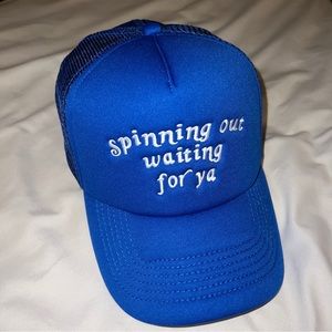 Harry Styles Satellite "spinning out waiting for ya" Trucker Hat
